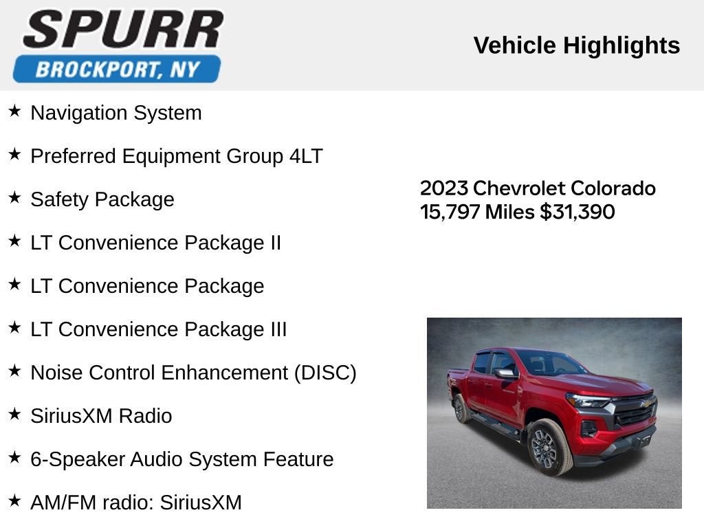 2023 Chevrolet Colorado LT