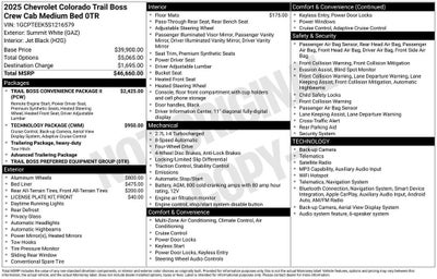 2025 Chevrolet Colorado Trail Boss