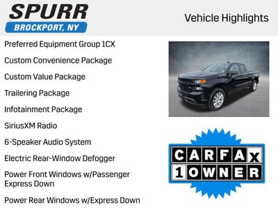 2022 Chevrolet Silverado 1500 LTD Custom