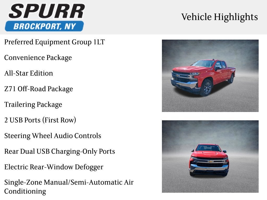 2019 Chevrolet Silverado 1500 LT