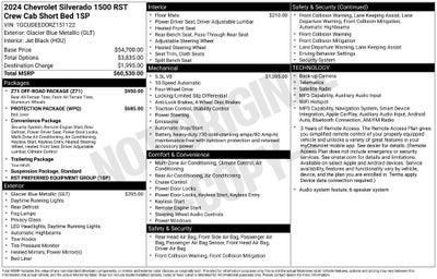 2024 Chevrolet Silverado 1500 RST