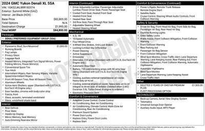 2024 GMC Yukon XL Denali