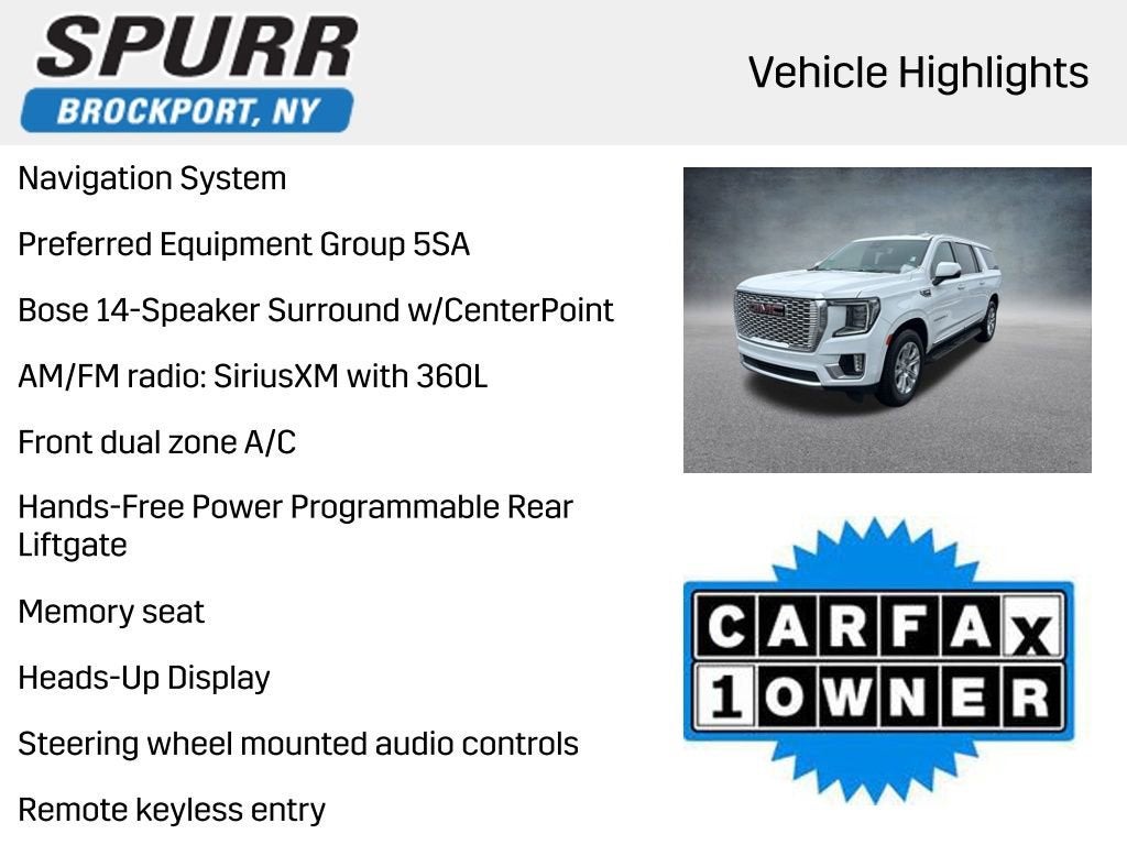 2024 GMC Yukon XL Denali