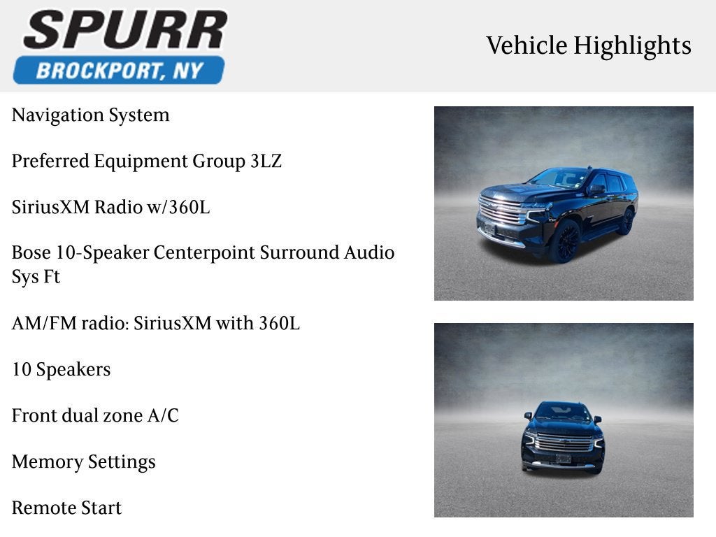 2023 Chevrolet Tahoe High Country