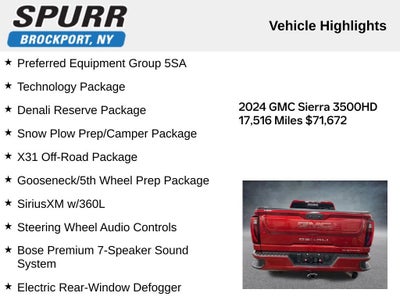 2024 GMC Sierra 3500 HD Denali