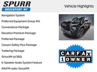 2023 GMC Canyon Elevation