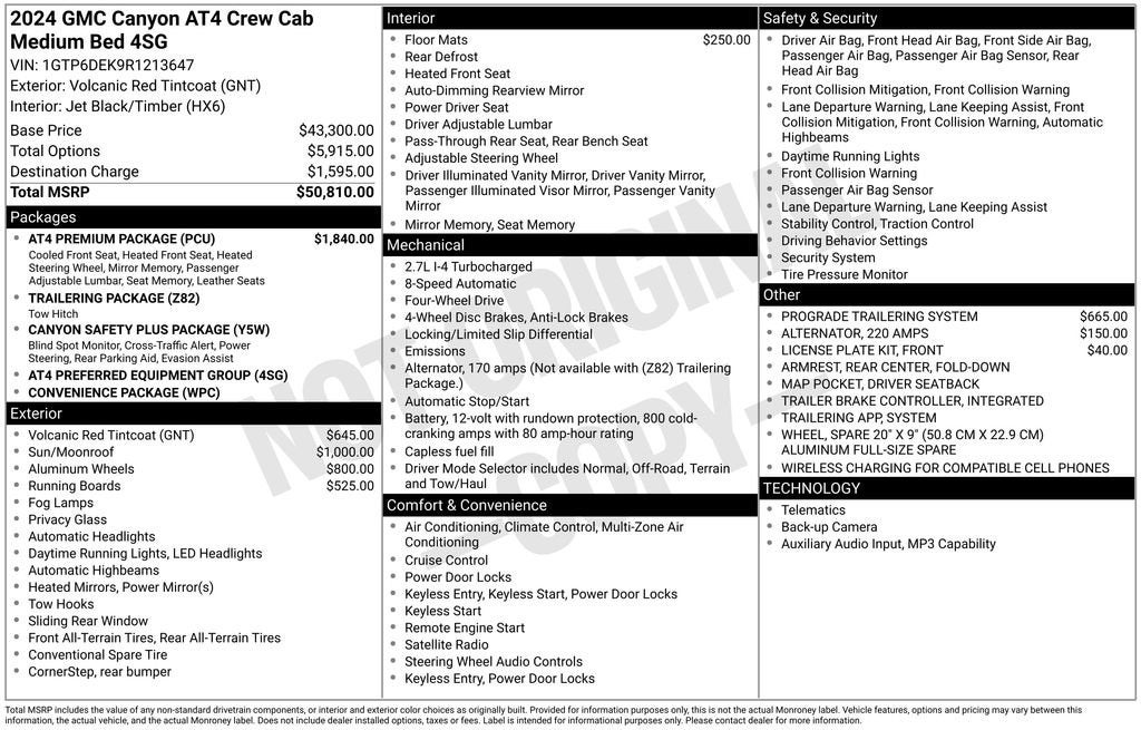 2024 GMC Canyon AT4