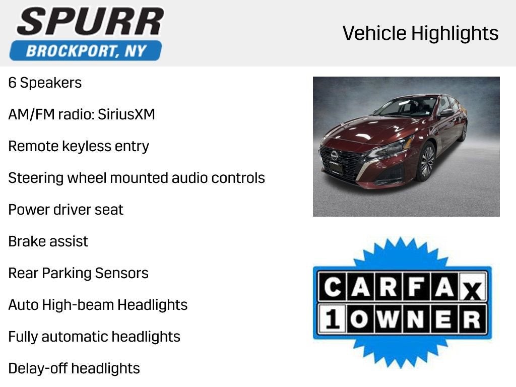 2024 Nissan Altima 2.5 SV