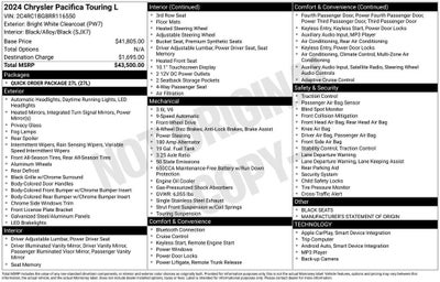 2024 Chrysler Pacifica Touring L