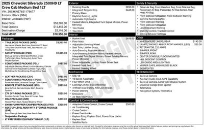2025 Chevrolet Silverado 2500 HD LT