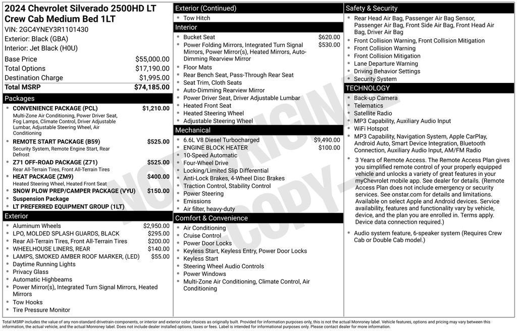 2024 Chevrolet Silverado 2500 HD LT