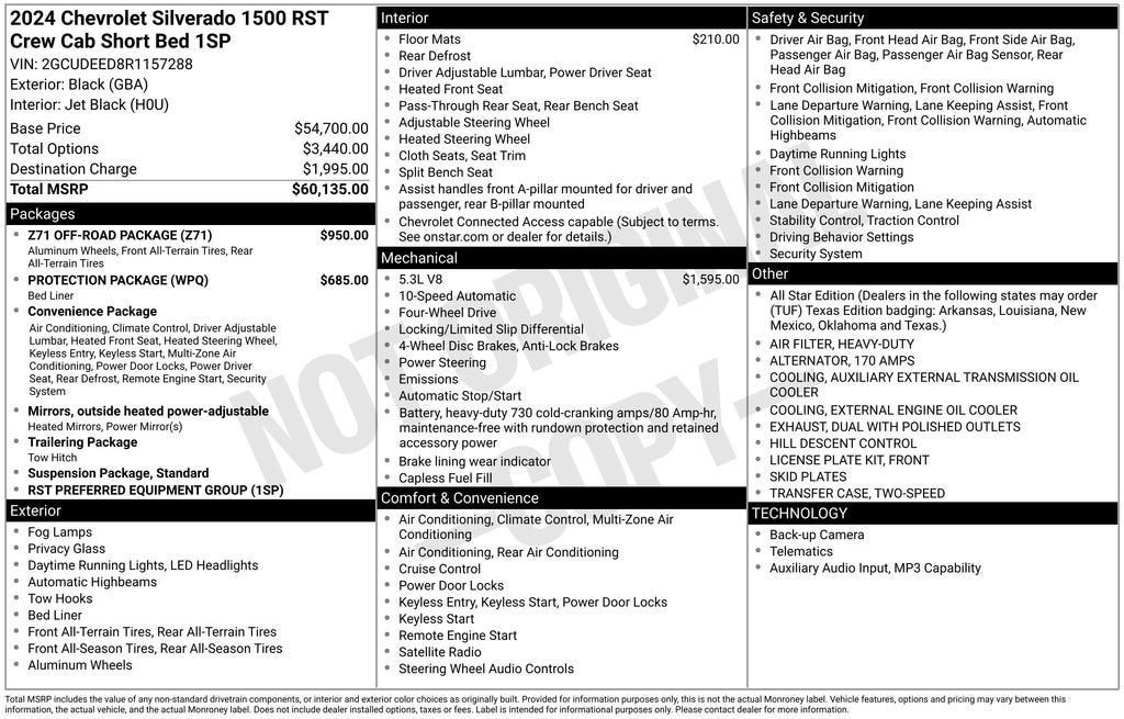 2024 Chevrolet Silverado 1500 RST