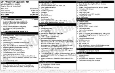 2017 Chevrolet Equinox LT