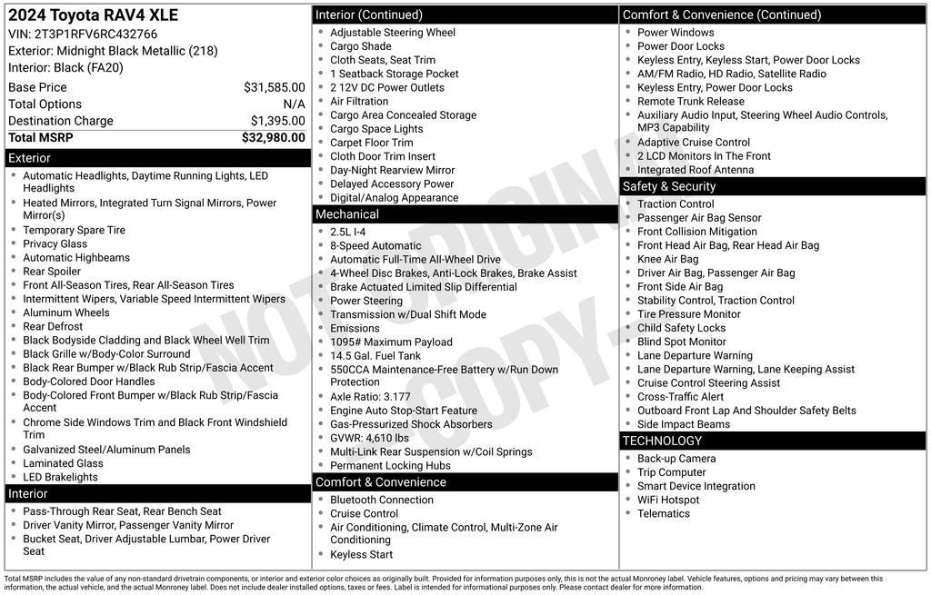 2024 Toyota RAV4 XLE