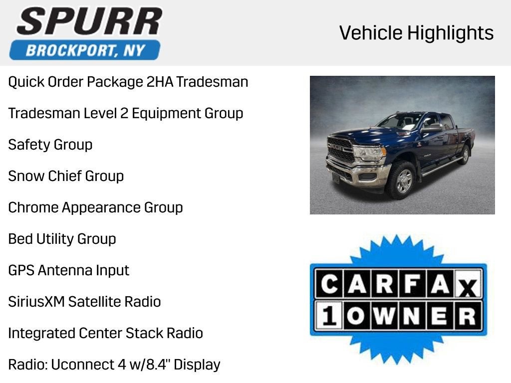 2021 RAM 2500 Tradesman