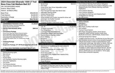 2024 Chevrolet Silverado 1500 LT Trail Boss