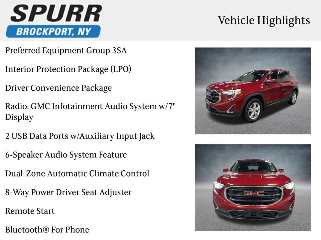 2020 GMC Terrain SLE