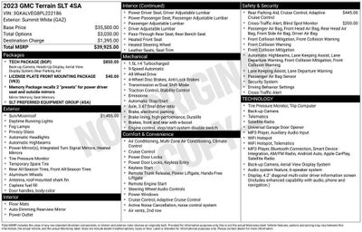 2023 GMC Terrain SLT