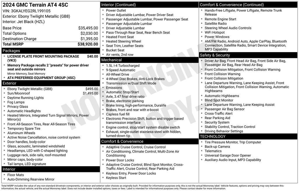 2024 GMC Terrain AT4