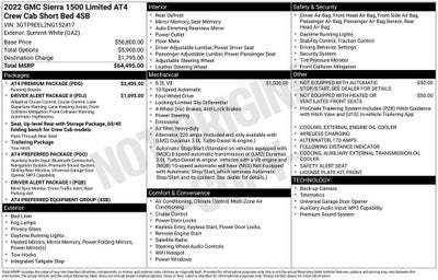 2022 GMC Sierra 1500 Limited AT4