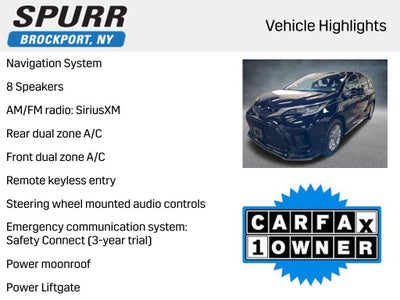2023 Toyota Sienna XSE