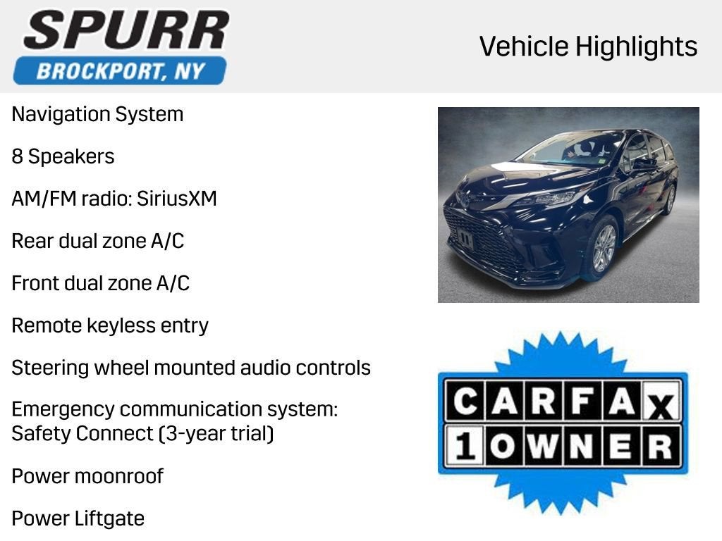 2023 Toyota Sienna XSE