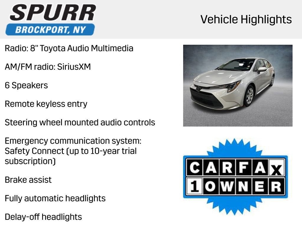 2024 Toyota Corolla LE