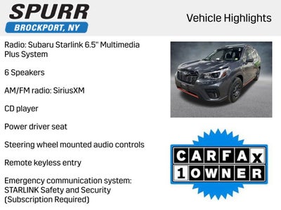 2021 Subaru Forester Sport