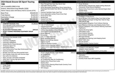 2024 Buick Encore GX Sport Touring