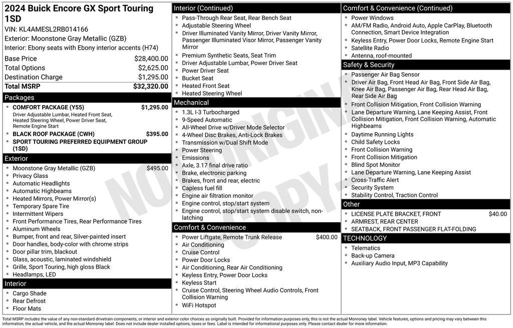 2024 Buick Encore GX Sport Touring