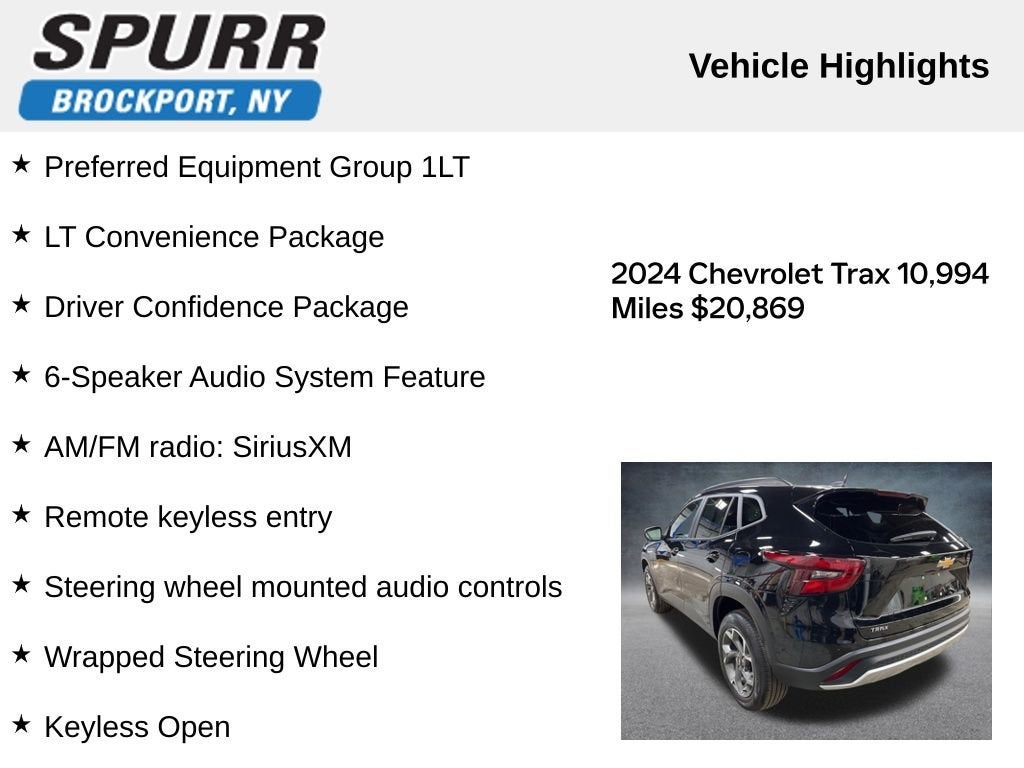 2024 Chevrolet Trax LT