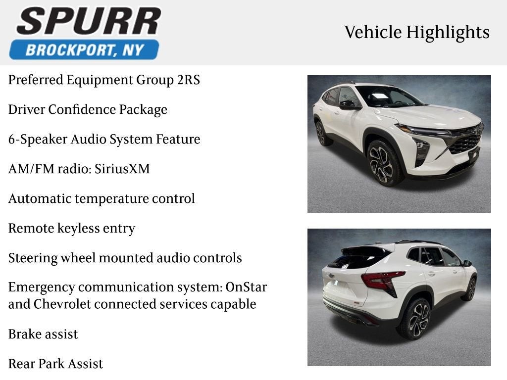 2024 Chevrolet Trax 2RS