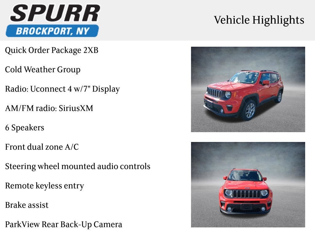 2019 Jeep Renegade Latitude
