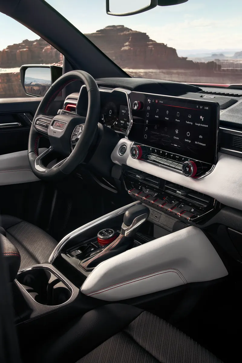 2026 GMC Canyon infotainment system at Spurr GMC in Brockport NY